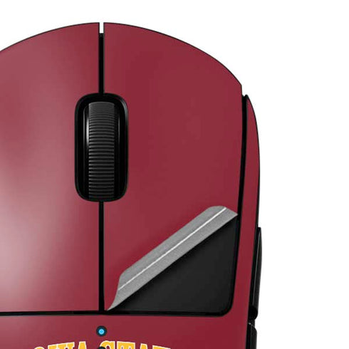 Iowa State University Collegiate Text G Pro Wireless Gaming Mouse Skin