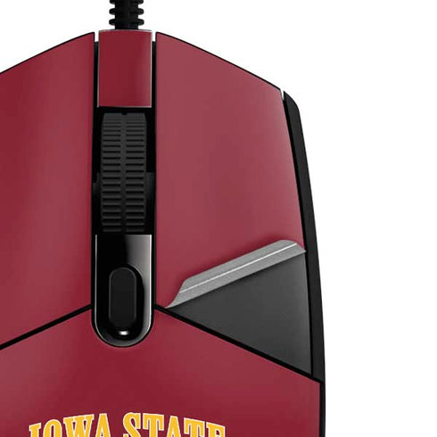 Iowa State University Collegiate Text G203 Prodigy RGB Wired Gaming Mouse Skin