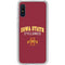 Iowa State University Collegiate Text Galaxy A10e Clear Case