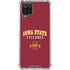 Iowa State University Collegiate Text Galaxy A12 Clear Case