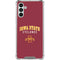 Iowa State University Collegiate Text Galaxy A13 5G Clear Case
