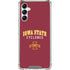 Iowa State University Collegiate Text Galaxy A14 5G Clear Case