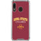 Iowa State University Collegiate Text Galaxy A30 Clear Case