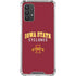 Iowa State University Collegiate Text Galaxy A32 5G Clear Case