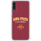 Iowa State University Collegiate Text Galaxy A50 Clear Case