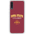Iowa State University Collegiate Text Galaxy A50 Clear Case