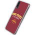 Iowa State University Collegiate Text Galaxy A50 Clear Case