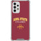 Iowa State University Collegiate Text Galaxy A53 5G Clear Case