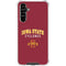 Iowa State University Collegiate Text Galaxy A54 5G Clear Case
