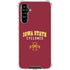 Iowa State University Collegiate Text Galaxy A54 5G Clear Case
