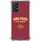 Iowa State University Collegiate Text Galaxy A72 5G Clear Case