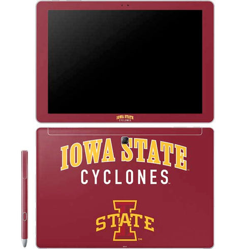 Iowa State University Collegiate Text Galaxy Book 12in Skin