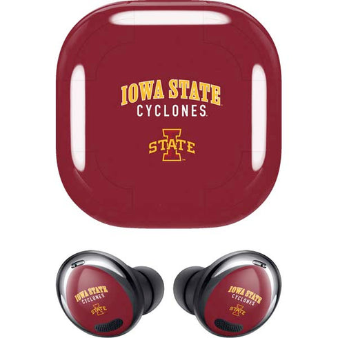 Iowa State University Collegiate Text Galaxy Buds Pro Skin