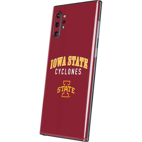 Iowa State University Collegiate Text Galaxy Note 10 Plus Skin