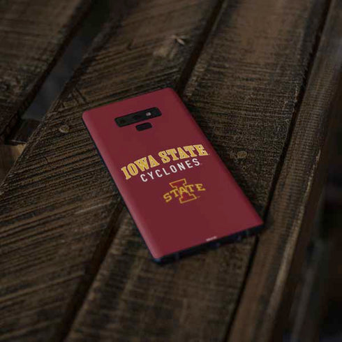 Iowa State University Collegiate Text Galaxy Note 9 Skin