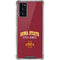 Iowa State University Collegiate Text Galaxy Note20 5G Clear Case