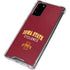 Iowa State University Collegiate Text Galaxy Note20 5G Clear Case