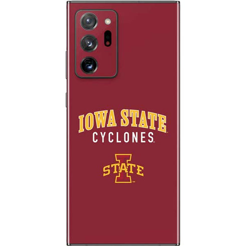 Iowa State University Collegiate Text Galaxy Note20 Ultra 5G Skin