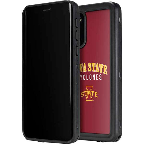 Iowa State University Collegiate Text Galaxy S20 Plus Waterproof Case