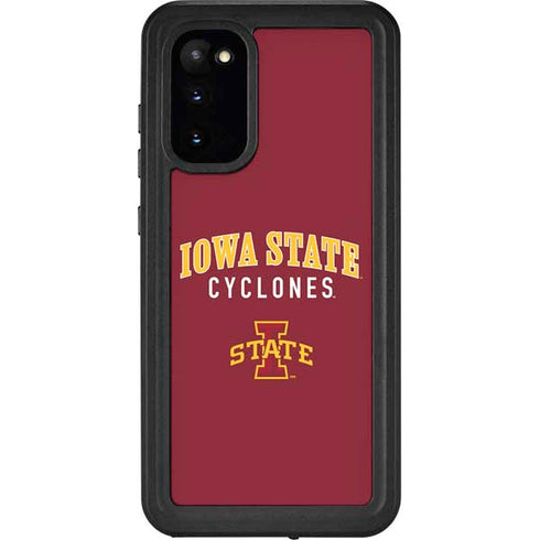 Iowa State University Collegiate Text Galaxy S20 Waterproof Case