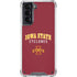 Iowa State University Collegiate Text Galaxy S21 5G Clear Case
