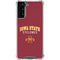 Iowa State University Collegiate Text Galaxy S21 FE Clear Case