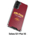 Iowa State University Collegiate Text Galaxy S21 Plus 5G Clear Case