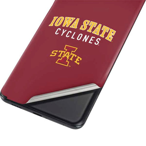 Iowa State University Collegiate Text Galaxy S21 Plus 5G Skin