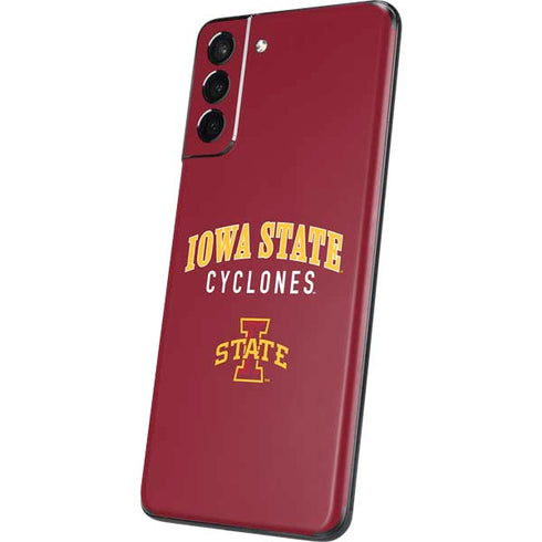 Iowa State University Collegiate Text Galaxy S21 Plus 5G Skin