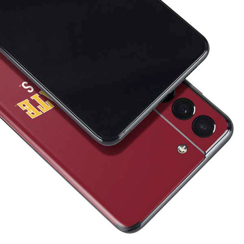 Iowa State University Collegiate Text Galaxy S21 Plus 5G Skin