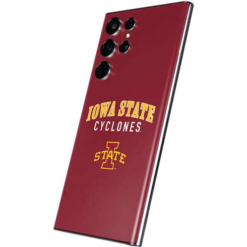 Iowa State University Collegiate Text Galaxy S22 Ultra Skin