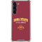 Iowa State University Collegiate Text Galaxy S23 Plus Clear Case