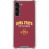 Iowa State University Collegiate Text Galaxy S23 Plus Clear Case