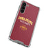 Iowa State University Collegiate Text Galaxy S23 Plus Clear Case