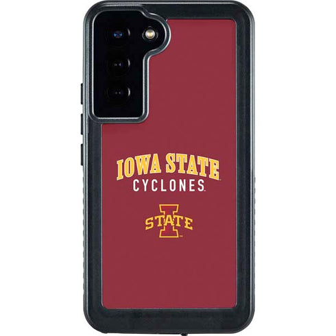 Iowa State University Collegiate Text Galaxy S23 Plus Waterproof Case