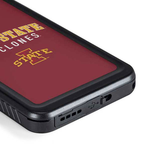 Iowa State University Collegiate Text Galaxy S23 Waterproof Case