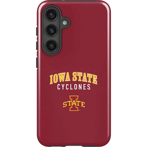 Iowa State University Collegiate Text Galaxy S24 Impact Case