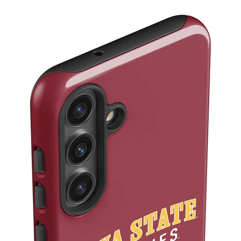 Iowa State University Collegiate Text Galaxy S24 Plus Impact Case