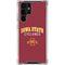 Iowa State University Collegiate Text Galaxy S24 Ultra Clear Case