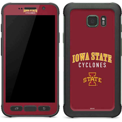 Iowa State University Collegiate Text Galaxy S7 Active Skin