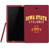 Iowa State University Collegiate Text Samsung Galaxy Tab Skin
