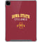Iowa State University Collegiate Text iPad Pro 12.9in (2020) Clear Case