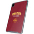 Iowa State University Collegiate Text iPad Pro 12.9in (2020) Clear Case