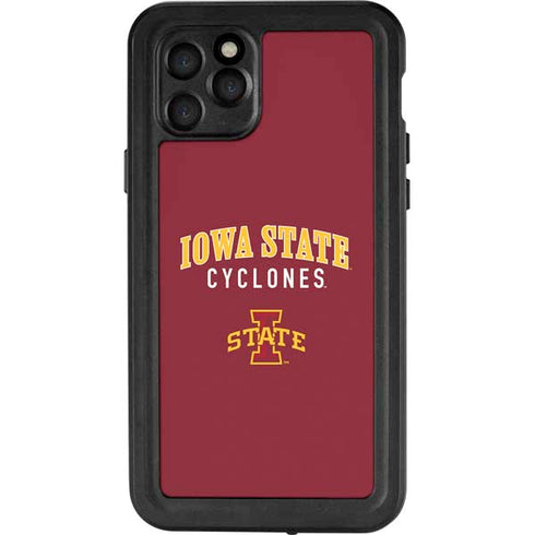 Iowa State University Collegiate Text iPhone 11 Pro Waterproof Case