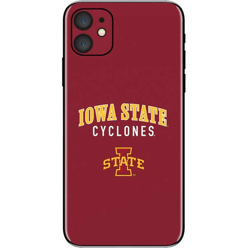 Iowa State University Collegiate Text iPhone 11 Skin