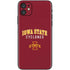 Iowa State University Collegiate Text iPhone 11 Skin