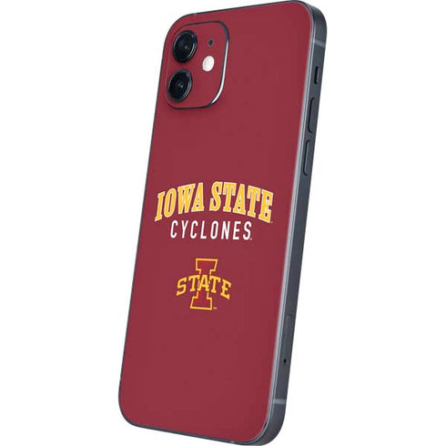 Iowa State University Collegiate Text iPhone 12 Skin