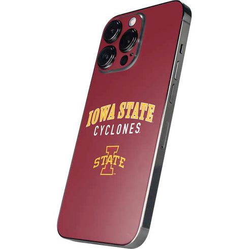 Iowa State University Collegiate Text iPhone 13 Pro Skin