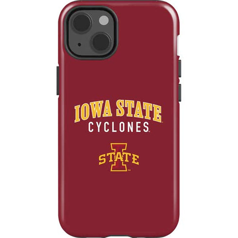 Iowa State University Collegiate Text iPhone 15 Impact Case