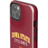 Iowa State University Collegiate Text iPhone 15 Impact Case